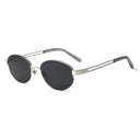 ORVIAN-Retro Oval Sunglasses #24078