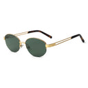 ORVIAN-Retro Oval Sunglasses #24078