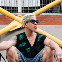 Square Colorful Sunglasses #23022