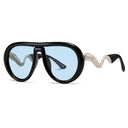 MUSE-Trendy Pilot Sunglasses 23159