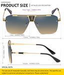 SK Oversized Vintage Sunglasses 10076