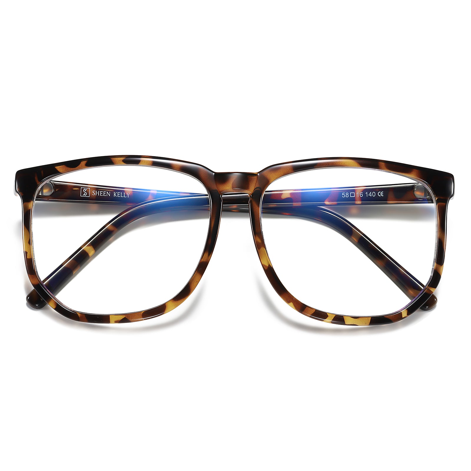 Classic Blue Light Glasses——Oversized Vintage Computer Eyewear