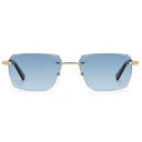 Grime Silver-gray Rectangle 26064SM