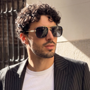 Aviator Metal Sunglasses 97255