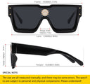 Retro Rectangular Rhinestone Z1485E