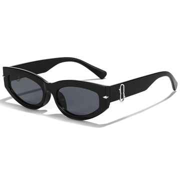 Small Rectangle Sunglasses For Women Men Paper clip design Square Outdoor photo glasses23007