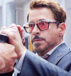 SK Rectangle Polarized Tony Stark Sunglasses D1948