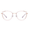 Cateye Pink Glasses 9579
