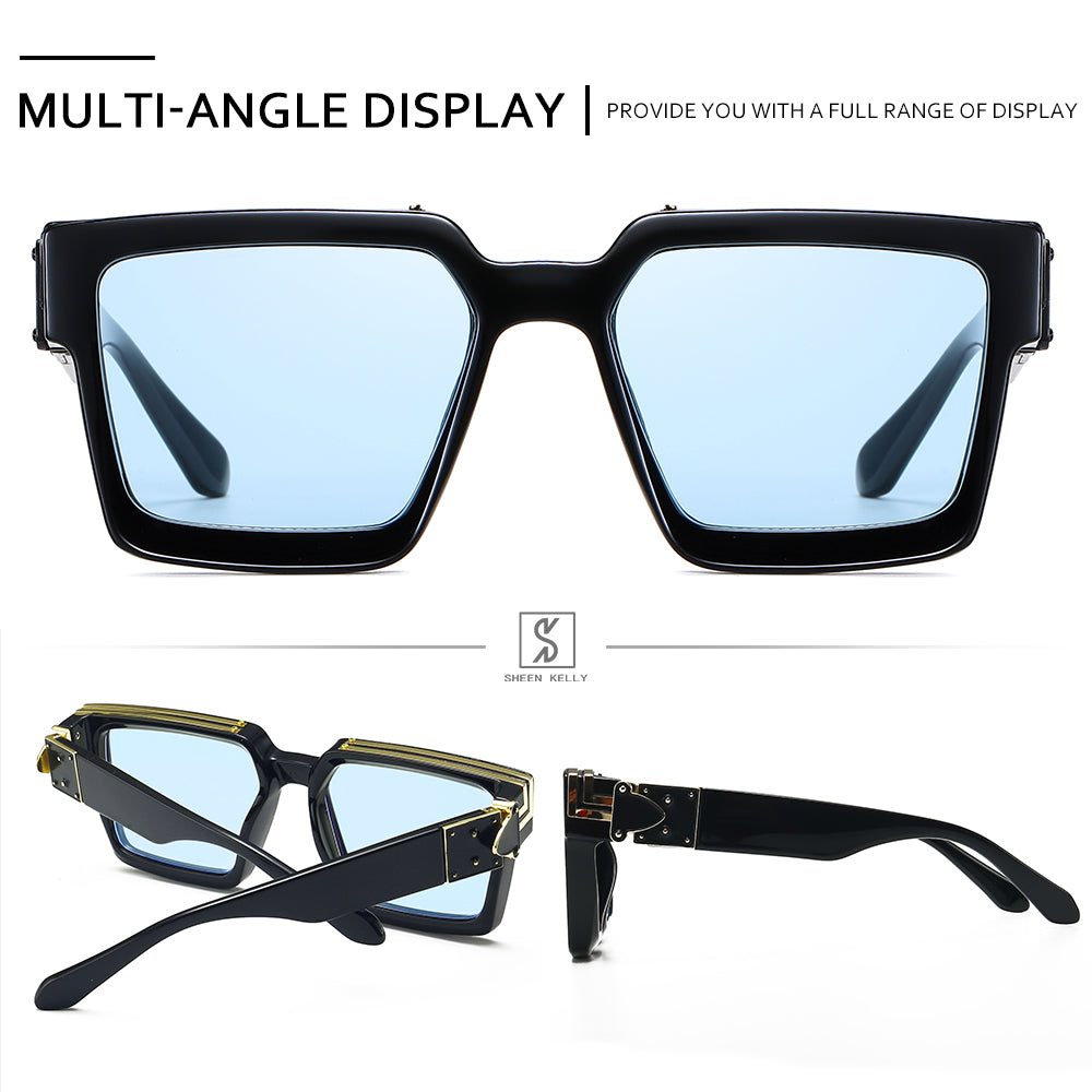Discontinued Louis Vuitton 1.1 millionaire sunglasses clear date glasses  black 