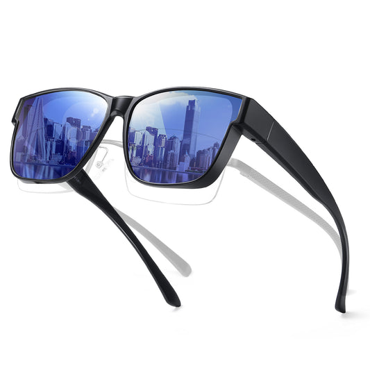 SK Warp Around TR90 Polarized Sunglasses TR2074