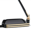 SK Rectangle Retro Millionaire Sunglasses 86229
